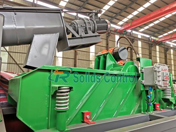 High G Drying Shaker For Drilling Waste Management Drying Shaker 2.7m2 Screen