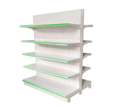 Factory Custom gondola shop shelving supermarket