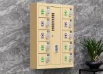 10 Door Coin-Operated Cell Phone Charging Locker Storage Cabinet Wall-Mounted