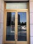 90° Frameless Stainless Steel KFC Door - Durable Quality