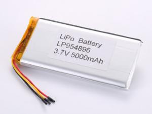 Wholesale High Capacity LiPo Pack 3.7V 5000MAH Li Ion Battery Manufacturers Other Anode Material for Standards 2-3 Hours Charging Time from china suppliers