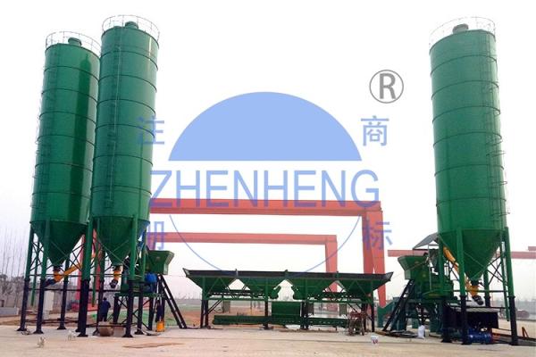 HZS35 Electric Power Portable Stationary Concrete Batch Mix Plant with One Year