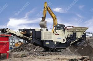 Wholesale Mobile Impact Stone Crushing Plants High Efficiency Smoothly Running from china suppliers