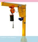 BZ 2T cantilever crane, cantilever crane for lifting materials, rotary crane and