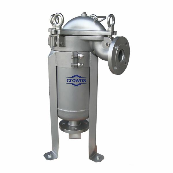 Stainless Steel Bag Filter Housing for Filtration in Paper Making Additive