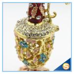 Hot Sale Vase Trinket Box Crystal Hollowed-out Jewelry Box SCJ593