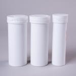 PP Plastic Custom White Straight Capsule Storage Bottle for 2024 Arrivals of