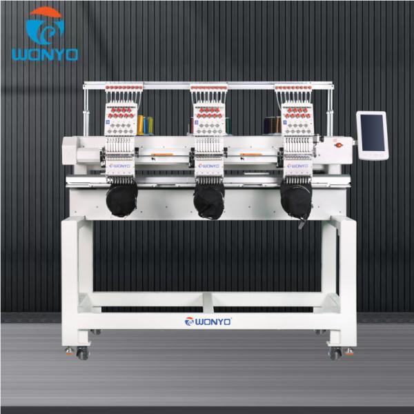 Wonyo High-Speed 3-Head Computerized Programmable Embroidery Machine - Hot Sale in Africa
