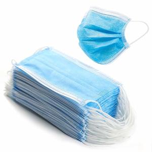 Wholesale CE Standard Disposable Blue Earloop Face Mask Comfortable Design For Supermarket from china suppliers