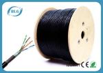 1000ft Shielded Cat5e Network Cable Outdoor CCA 24 AWG FTP Wire Solid Direct