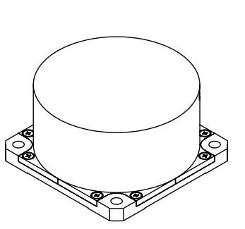 High Precision 60×60×32 Mm Fiber Optic Gyroscope Sensor With ≤0.1 °/h Bias Drift