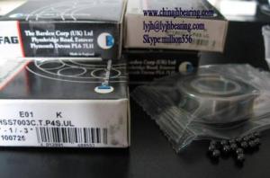Wholesale HSS7003-C-T-P4S-UL machine tool main spindle bearing Dimension:17x35x10mm,steel ball,sealed from china suppliers