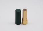 ODM Dark Green Metal Empty Lipstick Tube Color Spraying Surface