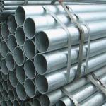 High Frequency Welded Line Pipe Threaded Flat Surface Galvanised Steel Tube