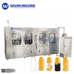 Wholesale 0-2L PET Plastic Bottle Fruit Juice Beverage Hot Filling Machine Production Line Fully Automatic from china suppliers