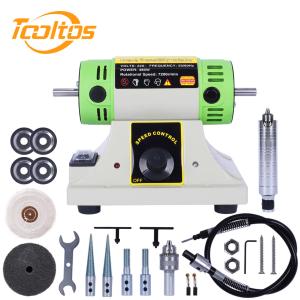 Wholesale Tooltos 3109 Jewelry Polisher Bench Buffer Grinder Machine With Accessories Multi Function Benchtop Polisher from china suppliers