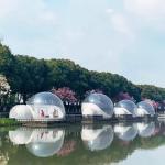 Outdoor Camping Inflatable Bubble Tent Small Waterproof Bubble Dome House Tent