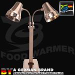 Distinctive Heat Lamp Food Warmer Overload Protection SS 304 Grade Material