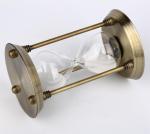 Antique Copper Metal Sand Timer Hourglass 3min 5min 30min For Gift