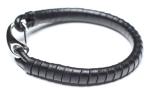 Leather Bracelet, Stainless Steel Clasp