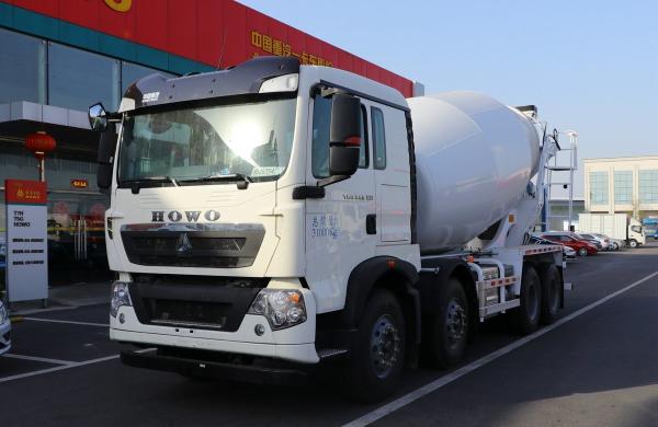 Mixer Concrete Truck 10-Speed Transmission Howo 8×4 Cement Mixer 8 Cubic Durable