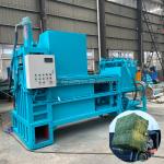 Electric Driven Alfalfa Baler Equipment For Hay Straw Press with 300*150*300 mm