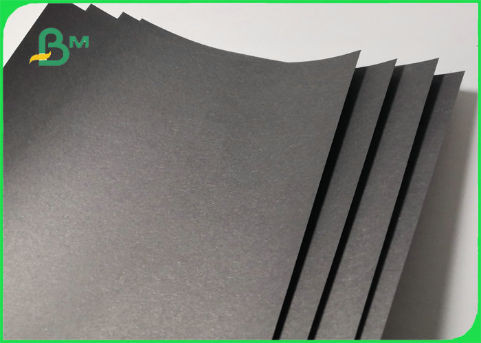 Uncoated Black Card Paper For Jewelry Box 300gsm 350gsm Good Stiffness