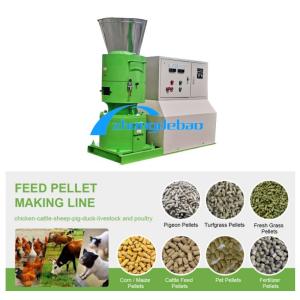 Wholesale 100-1200 Kg/Hour Feed Pellet Mill With Electric Motor Or Diesel Engine from china suppliers