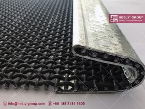 Vibrating Wire Screen | 6.0mm wire thickness | 20X20mm square hole | Edge Hook | Hesly Metal Mesh, China