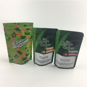 Wholesale Custom Logo Plastic Candy Edible Mylar Foil Pouch Packaging Printed Reusable from china suppliers