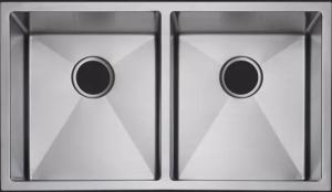 Wholesale Square Undermount Stainless Steel Kitchen Sink / Double Bowl Topmount Home Kitchen Sinks from china suppliers