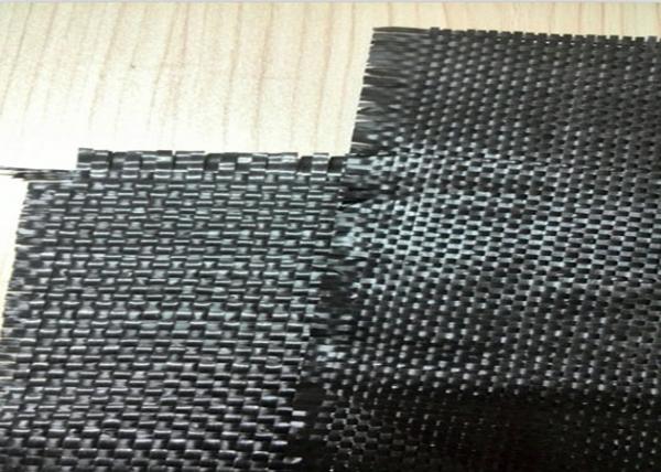 Quality Green , Black , White Woven Geotextile Fabric Made From Virgin PET ( Polyster ) Chips for sale