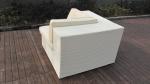 8pcs cheap PE rattan garden sofas