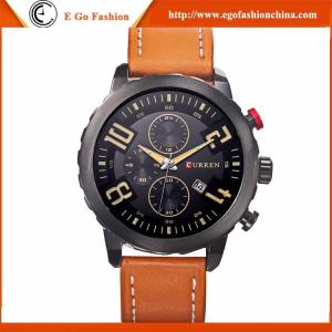 Wholesale Big Dial Watch Luxury Brand CURREN Stainless Steel Quartz Analog Watch Small Plates Watch from china suppliers