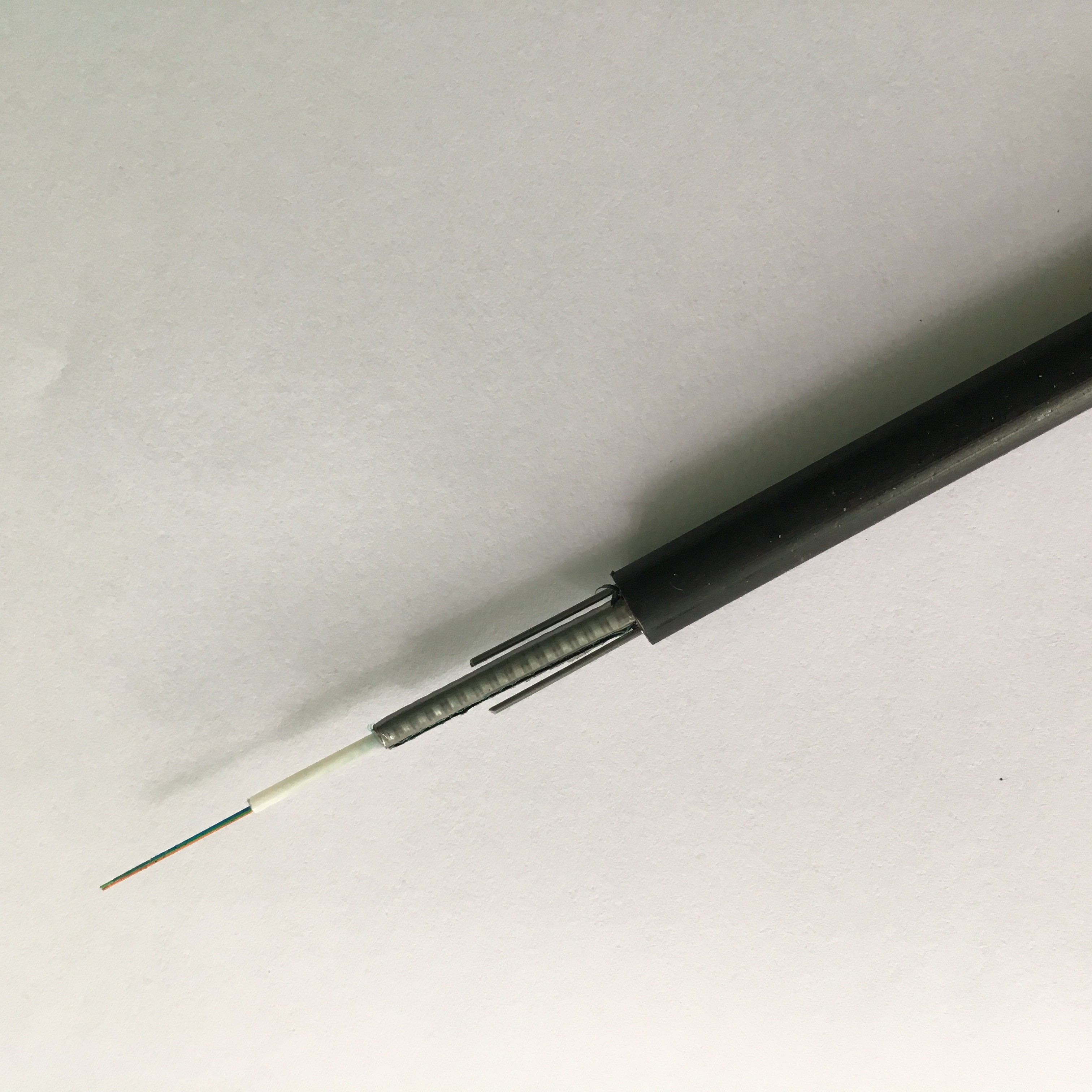GYXTW 12 Core Aerial Fiber Optic Cable Compact Structure
