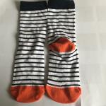 girls colourful patterned 70D nylon high quality combed cotton ankle socks