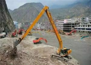 Wholesale 55 Feet Excavator Long Boom And Arm For Komatsu PC450 To Desilting The River from china suppliers
