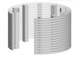 Stainless Steel Vee Dia 89mm Wedge Wire Screen Pipe