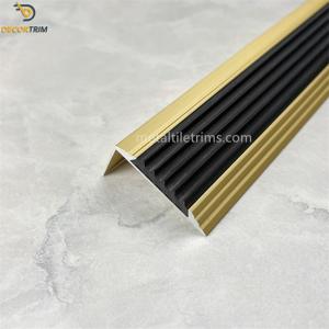 Wholesale Aluminium Angl Stair Nose Corner Trim Metal Stair Nosing Tile Trim from china suppliers