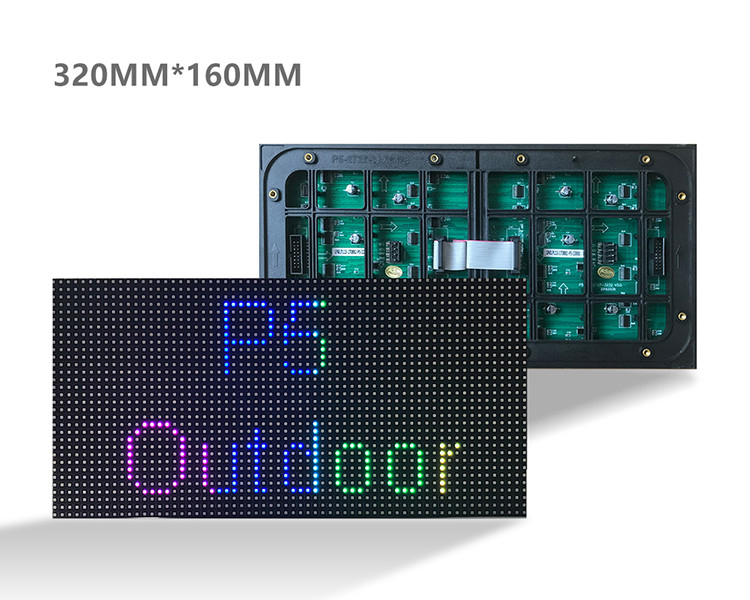 Waterproof 650w P5 SMD2727 Full Color Led Module 6500nits