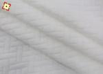 Knitted Jacquard Pillow Mattress Quilting Fabric 500gsm For Home Textile Hotel
