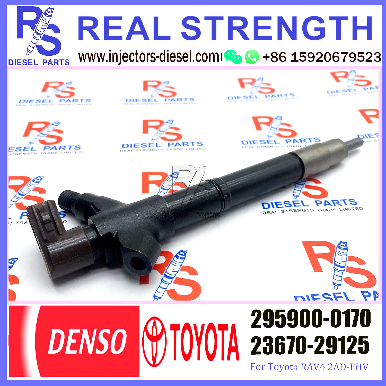 295900-0050 TOYOTA Fuel Injector 295900-0080 295900-0170 23670-26060 23670-0r090