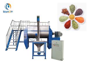 Wholesale Stainless Steel Dry Spice Powder Machine Blender Seasoning Flour Ribbon Mixer from china suppliers