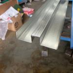 Galvanised Steel CZ Purlin Roll Forming Machine 18 Stations For Building
