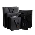 Luxury Christmas Cosmetics Jewellery Paper Bag Shopping Tote Bag Art Paper