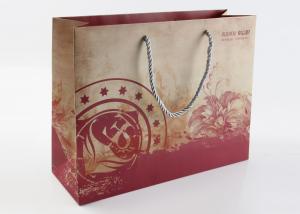 Wholesale Matte Laminated Pretty Gift Packing Bags 250GSM Art Paper With PP Handles from china suppliers