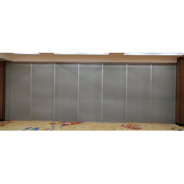 Geling Operable Partition Wall 6063-T6 Aluminum Frame For Dining Room