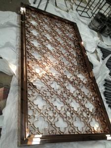 Wholesale Gold Stainless Steel Perforated Panels For Sunshades/Louver/Window Screen from china suppliers