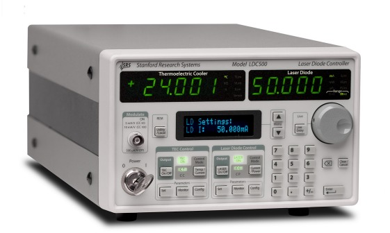 SRS Stanford Research Systems Model LDC500 Series Laser Diode Controller LDC500 LDC501 LDC502