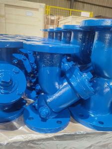 Wholesale CI Y Strainer Valve With Basket Design SS304 / SS316 For Efficient Filtration from china suppliers